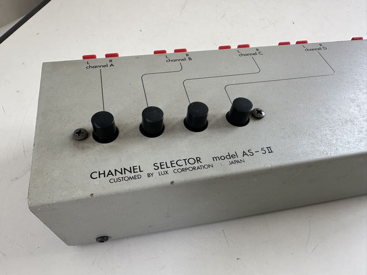 LUX model AS-5II オーディオ機器 動作未確認_画像8