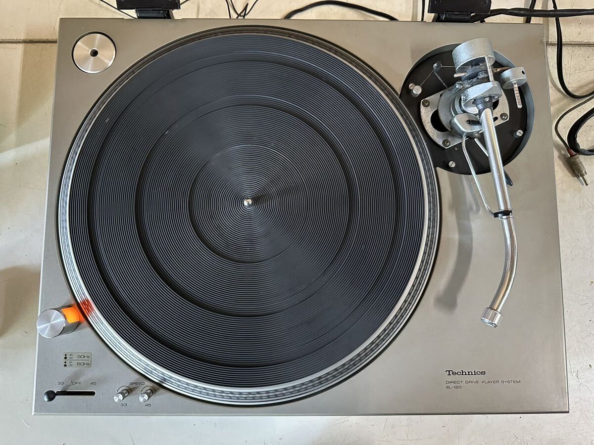 Technics テクニクス SL-120 レコードプレーヤー ターンテーブル の画像2
