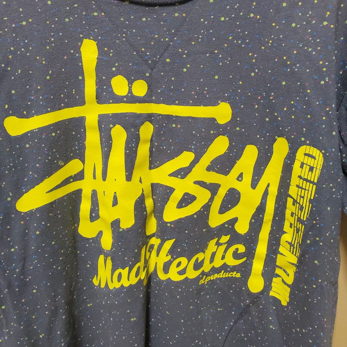 stussy×undefeated×MAD HECTIC トリプルコラボTシャツ　ステューシー　M