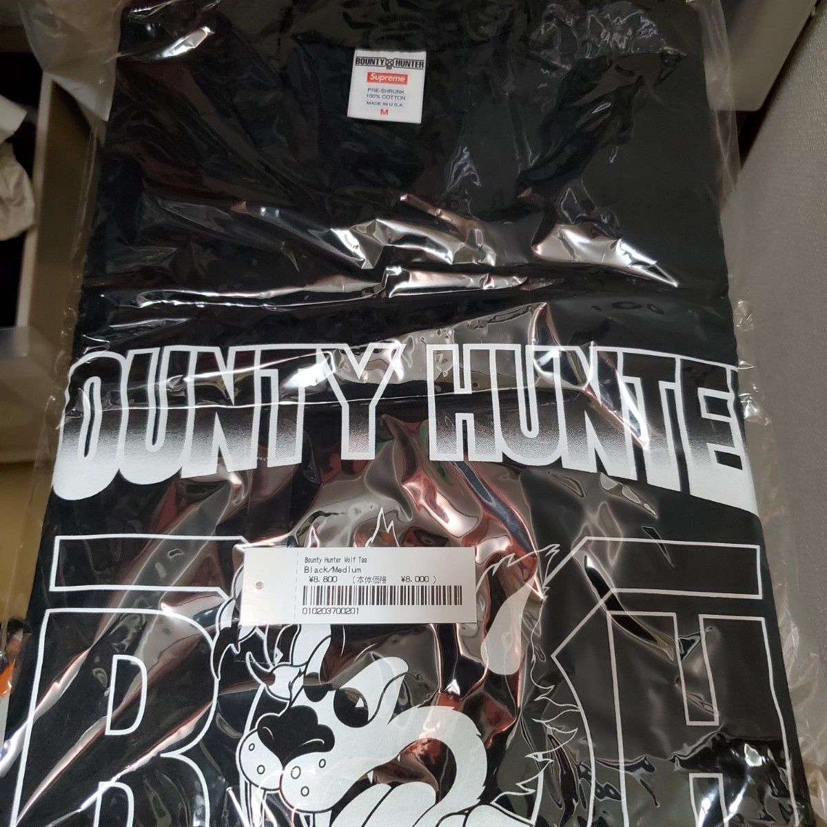 23AW Bounty Hunter Wolf Tee バウンティーハンター　M