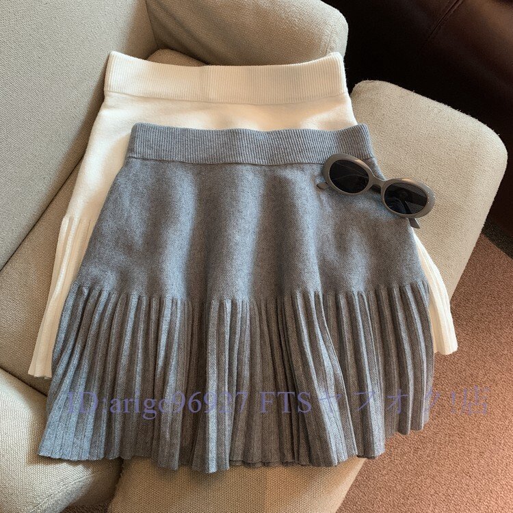 B7182* new goods skirt lady's comfortable eminent 20 fee 30 fee 40 fee beautiful .sexy knitted material white