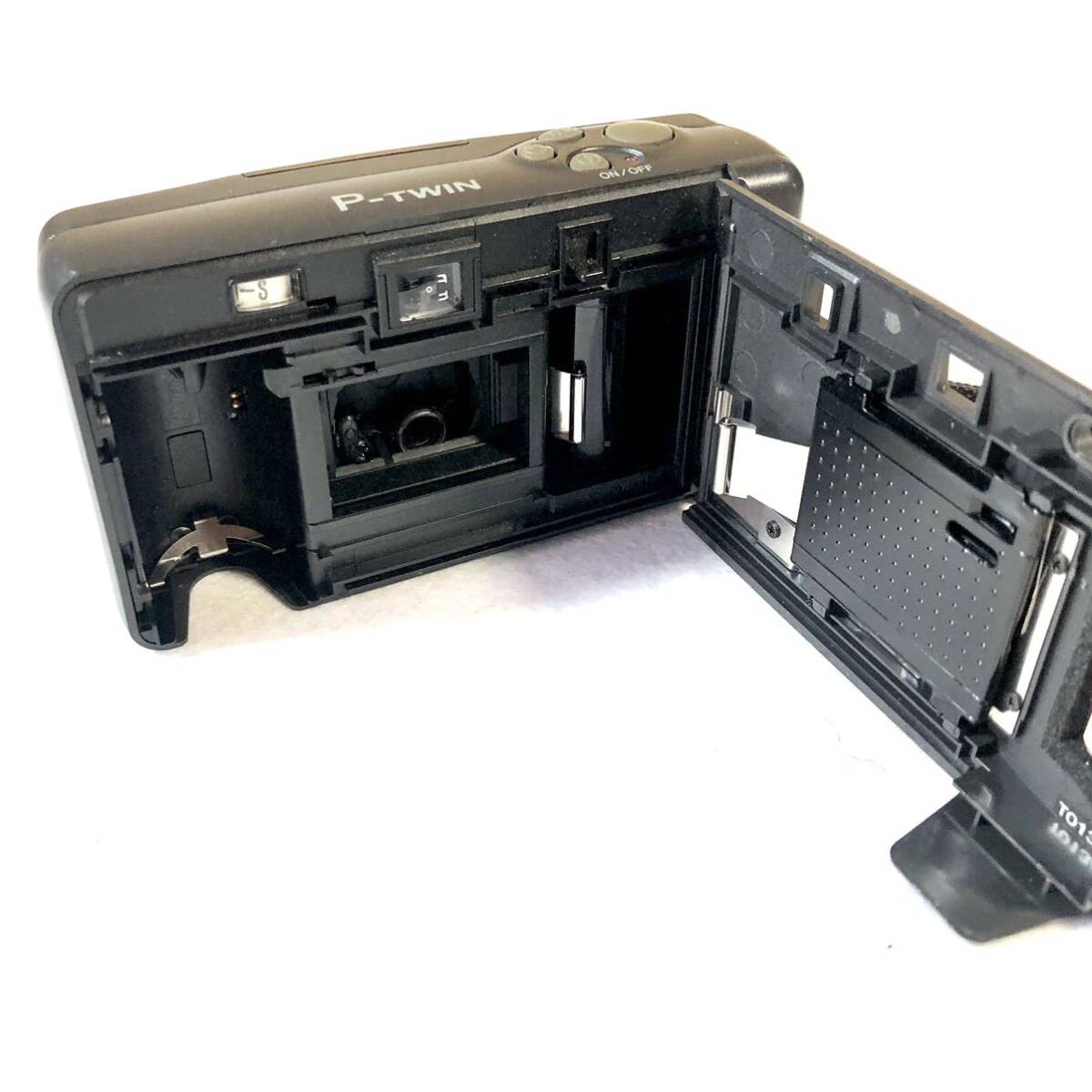 m511 フィルムカメラ【Minolta P-TWIN】ミノルタ コンパクトフィルムカメラ 35mm 動作確認済み_画像6