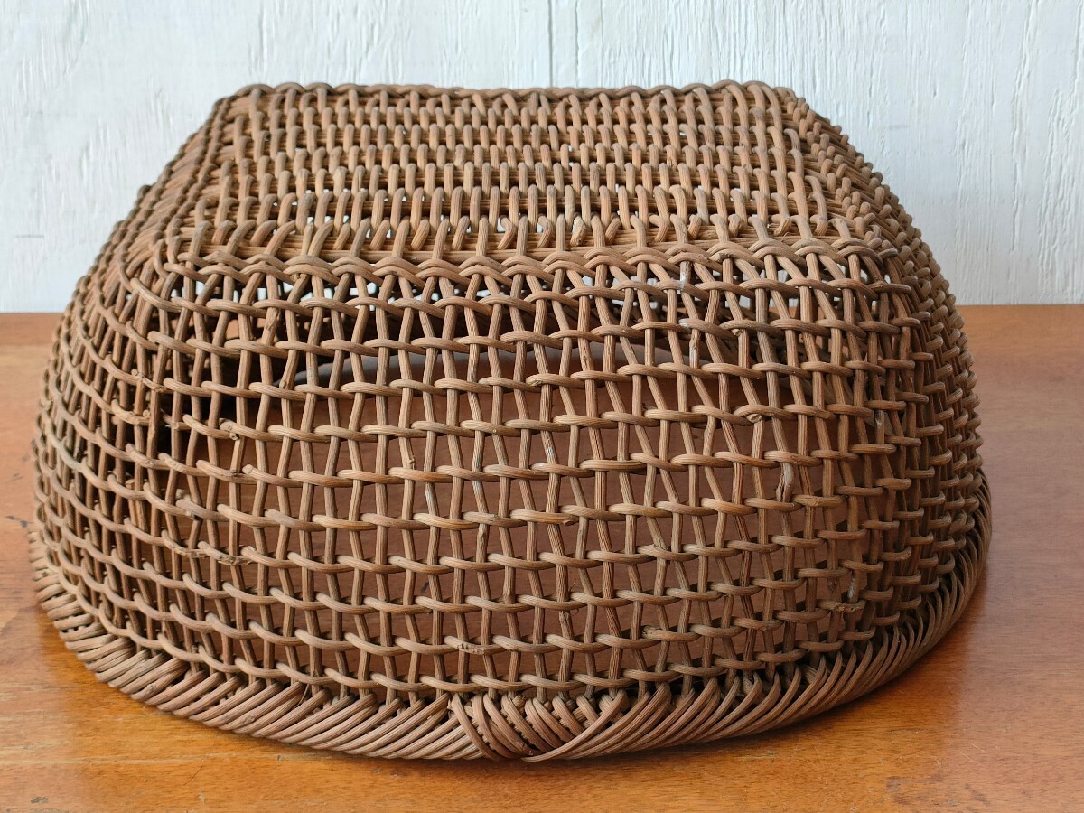 a...* flat basket large small eyes . soup braided basket 38cm... tree through domestic production guarantee / search # middle river . confidence one old .. old tool 