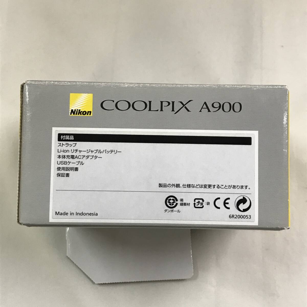sb2477 бесплатная доставка! текущее состояние товар Nikon Nikon COOLPIX A900 компактный цифровой фотоаппарат серебряный корпус * батарея только 