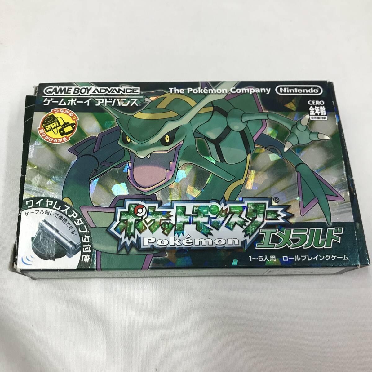 gb2413 送料無料！ゲームボーイアドバンス GBA ポケットモンスター エメラルドの画像1