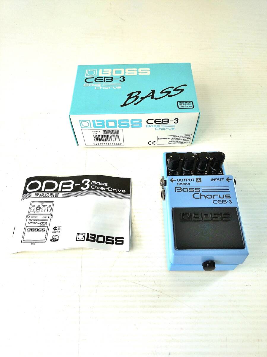 BOSS ボス エフェクター CEB-3 ベースコーラス Bass Chorus_画像1