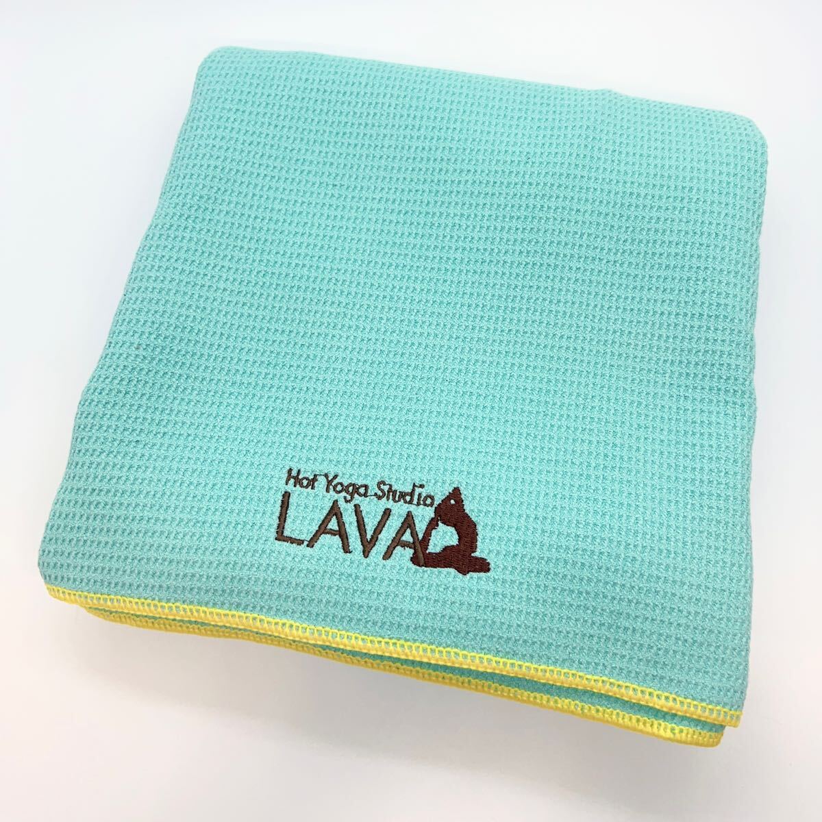 LAVA ヨガラグ ヨガタオル 滑り止めヨガラグ 収納袋付 新品 数量限定　グリーン_画像2