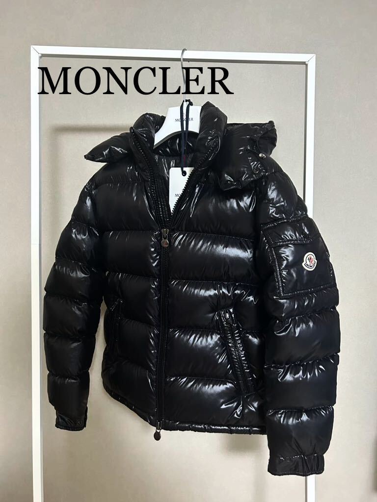 モンクレール MONCLER MAYA 22年〜23年 size 0 ブラック 新品同様 正規品|