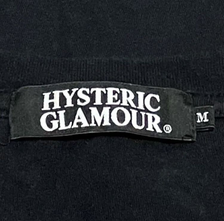 【人気】HYSTERIC GLAMOUR　ヒステリックグラマー　半袖Tシャツ　ヒスガール　クルーネック　ブランドロゴ　ユニセックス　0251CT26