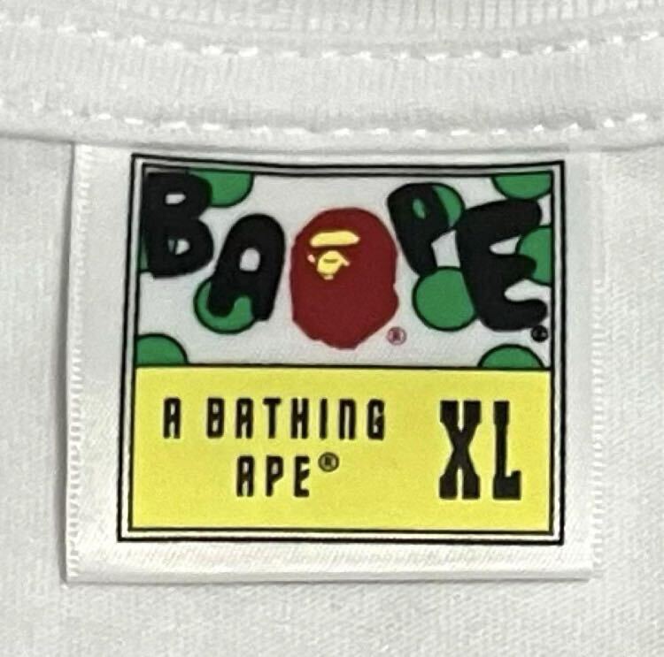 美品】A BATHING APE アベイシングエイプ ロゴTシャツ 大猿 美品】A BATHING APE アベイシングエイプ ロゴTシャツ 大猿