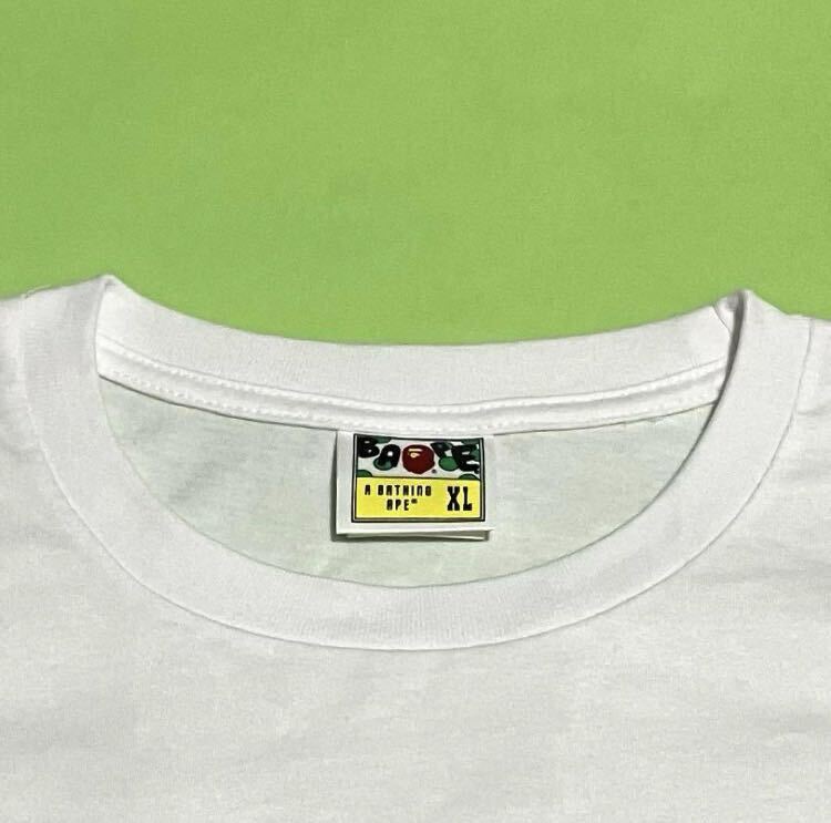 美品】A BATHING APE アベイシングエイプ ロゴTシャツ 大猿 美品】A BATHING APE アベイシングエイプ ロゴTシャツ 大猿