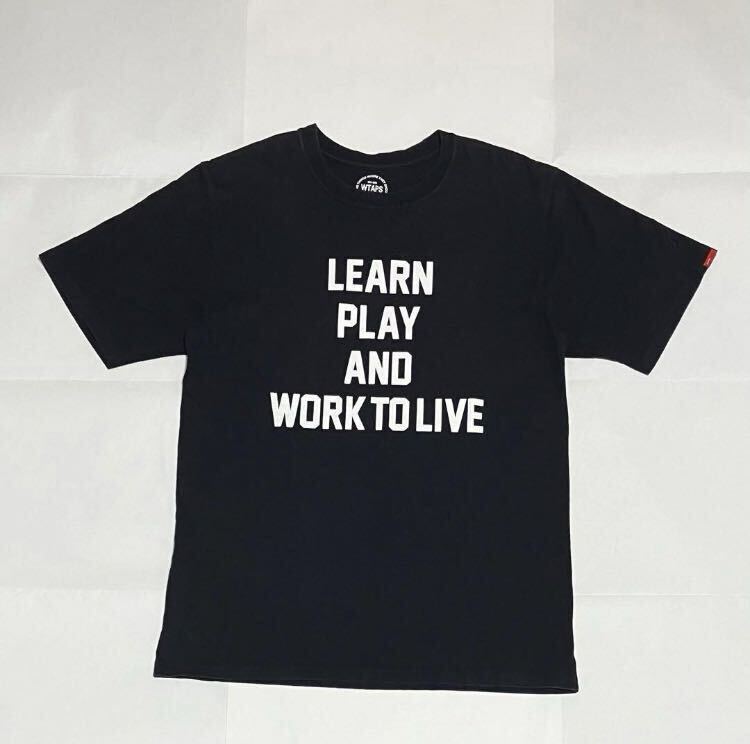 人気】WTAPS ダブルタップス ロゴTシャツ 刺繍ロゴ サンダー 人気】WTAPS ダブルタップス ロゴTシャツ 刺繍ロゴ サンダー