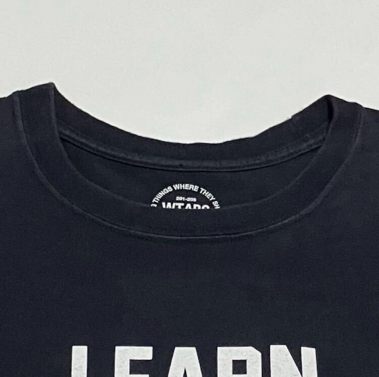 人気】WTAPS ダブルタップス ロゴTシャツ 刺繍ロゴ サンダー 人気】WTAPS ダブルタップス ロゴTシャツ 刺繍ロゴ サンダー