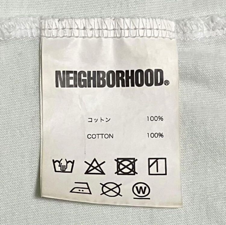 MM1リブコットンTシャツ(アプリケーション付き) 希少】NEIGHBORHOOD×BE@RBRICK コラボTシャツ 両面プリント