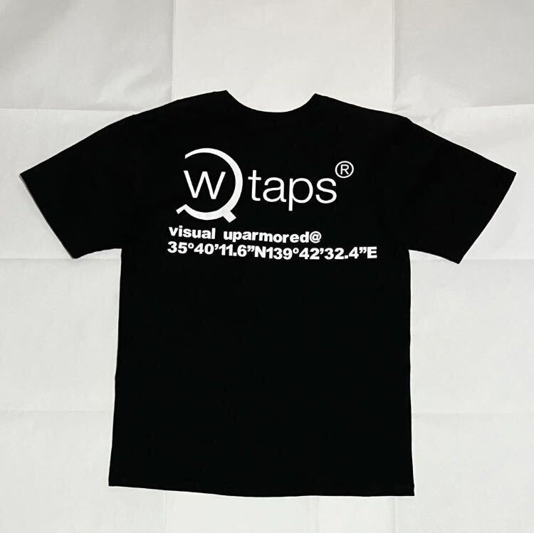 【人気】WTAPS　ダブルタップス　ロゴTシャツ　両面プリント　バックプリント　ユニセックス　クルーネック　ブランドロゴ　バイカラー