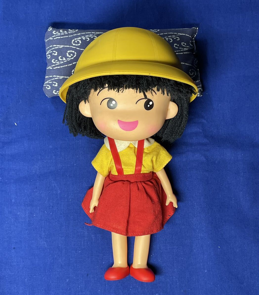 【ちびまる子ちゃん】TAKARA JAPAN ソフビ 人形 タカラ 玩具 さくらももこ ドール フジテレビ 漫画 アニメ 年代物 当時物 レトロ 現状品_画像1