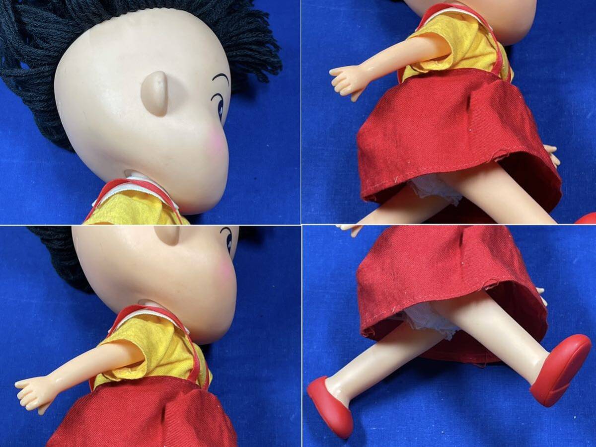 【ちびまる子ちゃん】TAKARA JAPAN ソフビ 人形 タカラ 玩具 さくらももこ ドール フジテレビ 漫画 アニメ 年代物 当時物 レトロ 現状品_画像6