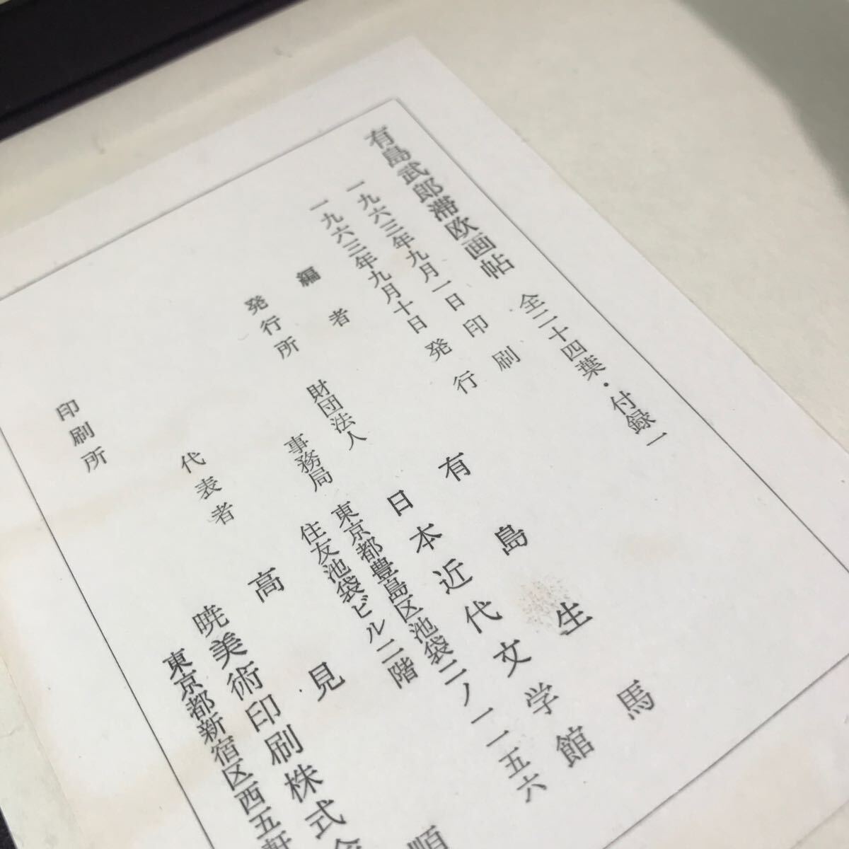 R18^ Arishima Takeo .... все 2 10 4 лист * дополнение имеется 1963 год 9 месяц выпуск иметь остров сырой лошадь / сборник человек объединение юридическое лицо Япония новое время литература павильон ^240511