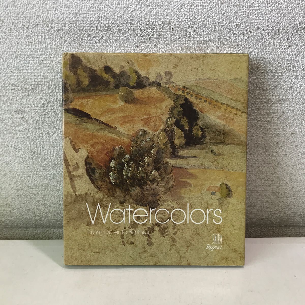 Q08▲ 洋書　図録 Watercolors From Durer to Balthus by Jean Leymarie 1972年発行　 ▲240511 _画像1