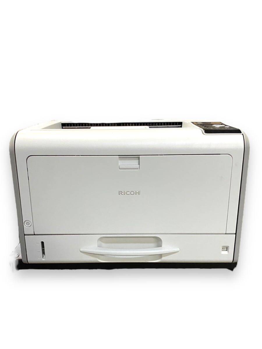 ’21年製 RICOH モノクロレーザープリンター P6010 コード無し_画像1