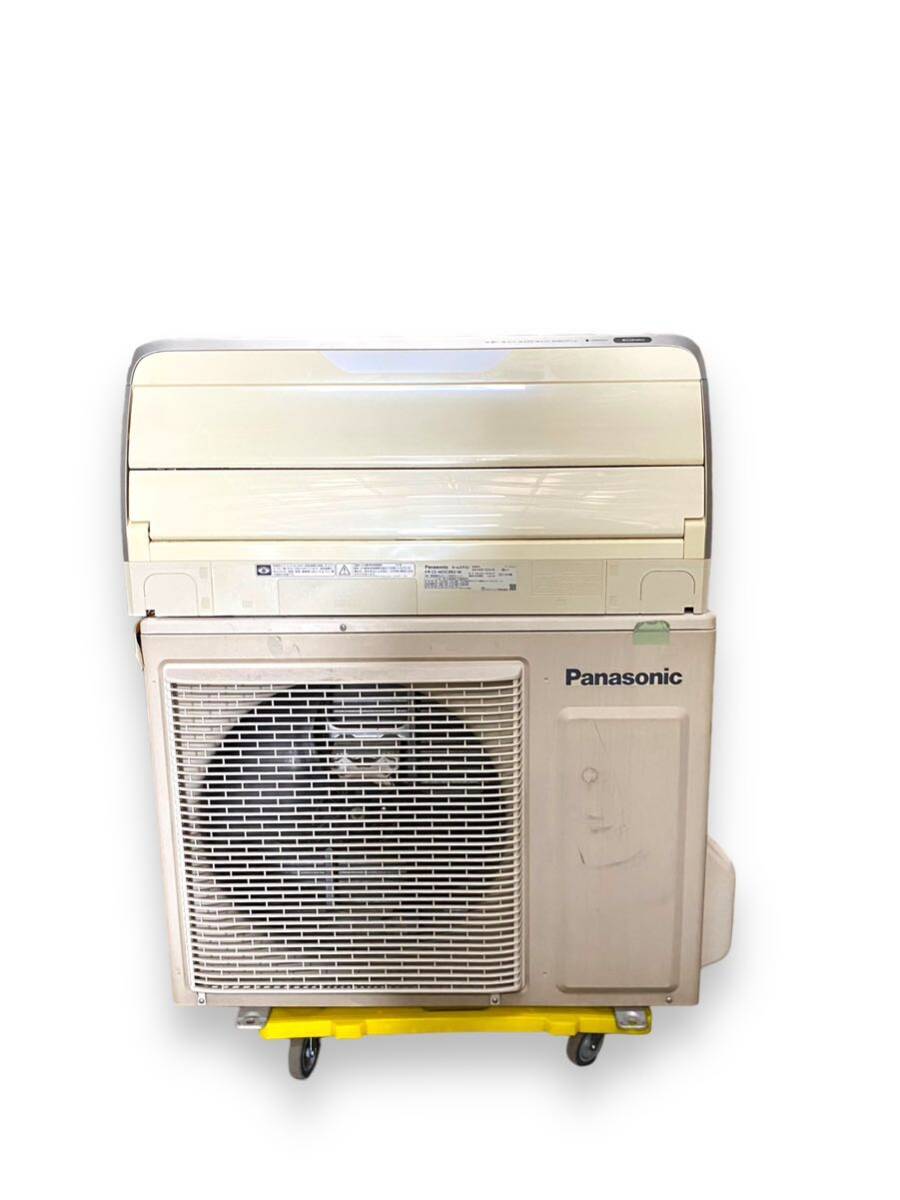 '15年製 Panasonic ルームエアコン 14畳用 ナノイー CS-405CXR2-Wリモコン付 の画像1