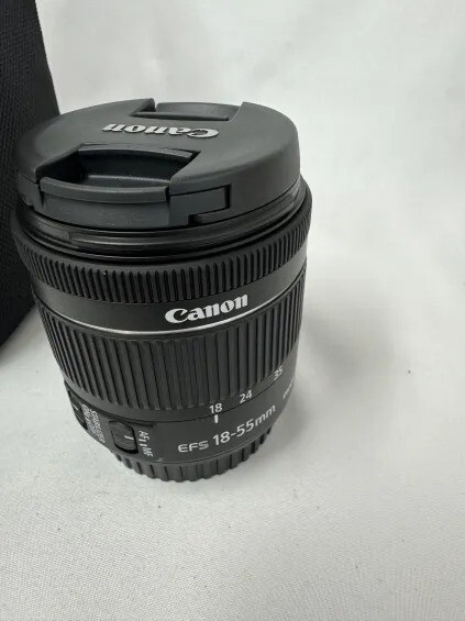 3527　【動作未確認・ジャンク】canon　カメラレンズ　EFS18-55mm_画像2