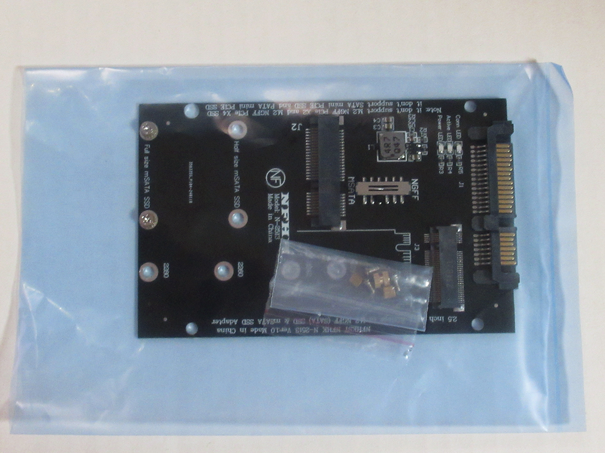 M.2 NGFF SSD(SATA)/ mSATA SSD - 2.5 дюймовый SATA 3.0 конверсионный адаптор 