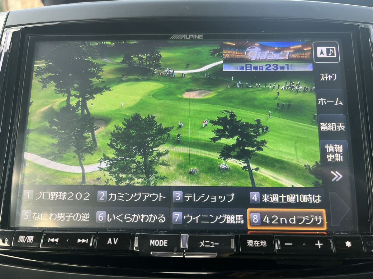 アルパイン　8インチナビ　ALPINE カーナビ_画像4