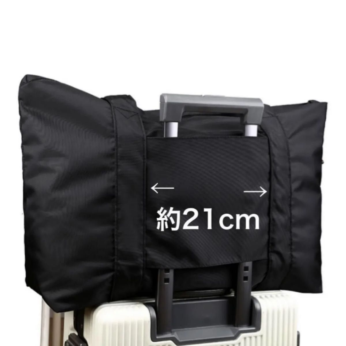 【大容量】トラベルバッグ ボストンバッグ トートバッグ 旅行 キャリーオンバッグ シンプル 定番 ブラック 黒