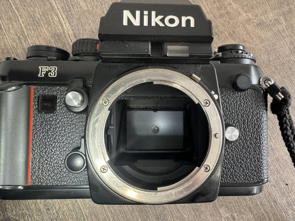 Nikon ニコン 【 F3 ボディ / NIKKOR 105㎜ 1：1.8 】 アイレベル フィルムカメラ シャッター音OK_画像7