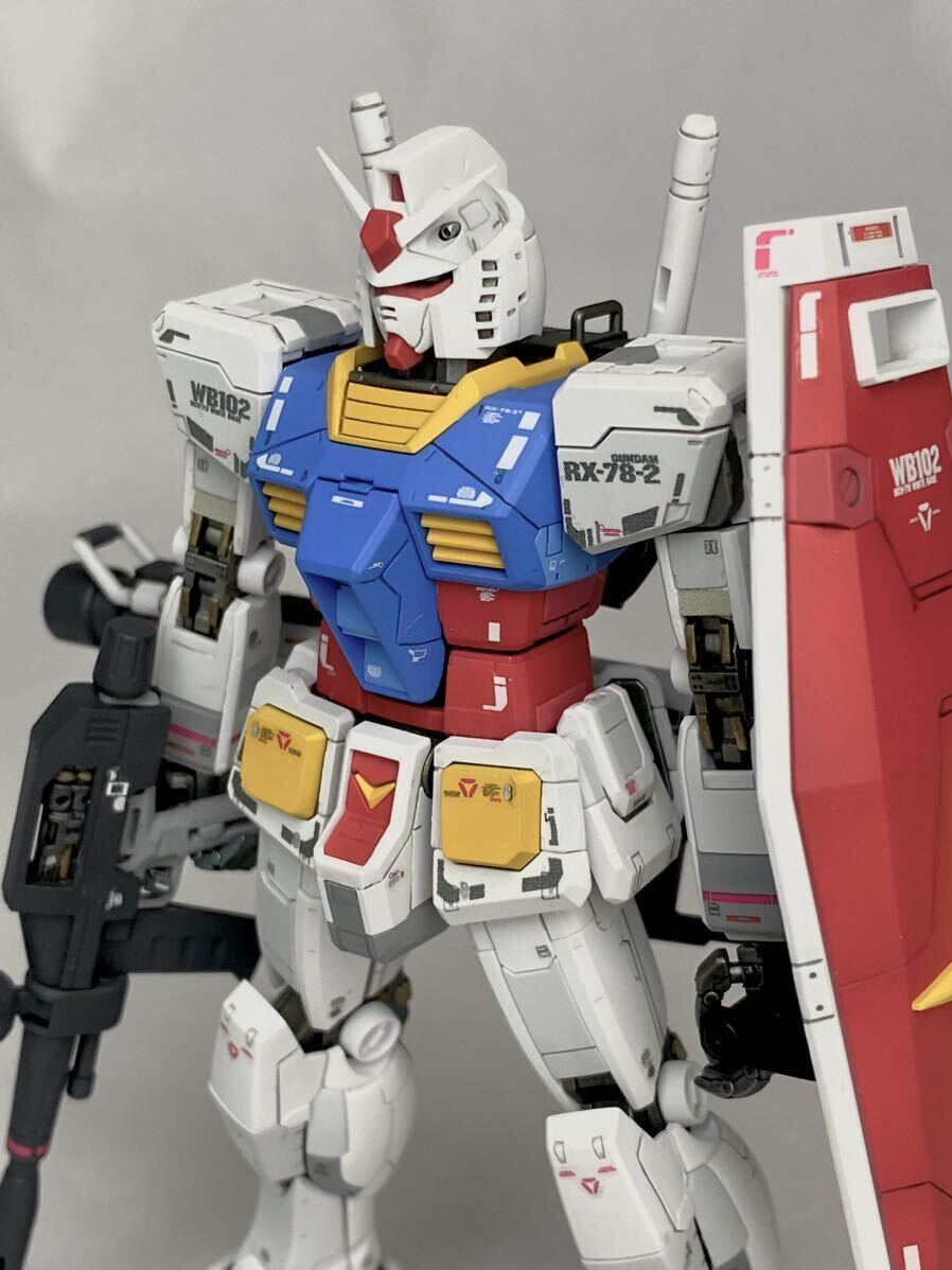 RG RX-78-2 ガンダム 1/144 ガンプラ プラモデルBANDAI 完成品_画像7