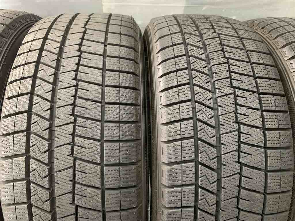 4本　バリ山　DUNLOP　ウィンターマックス　WM03 ２１５／４５Ｒ１７　87Q　２０２０年4920.4　215/45_画像10