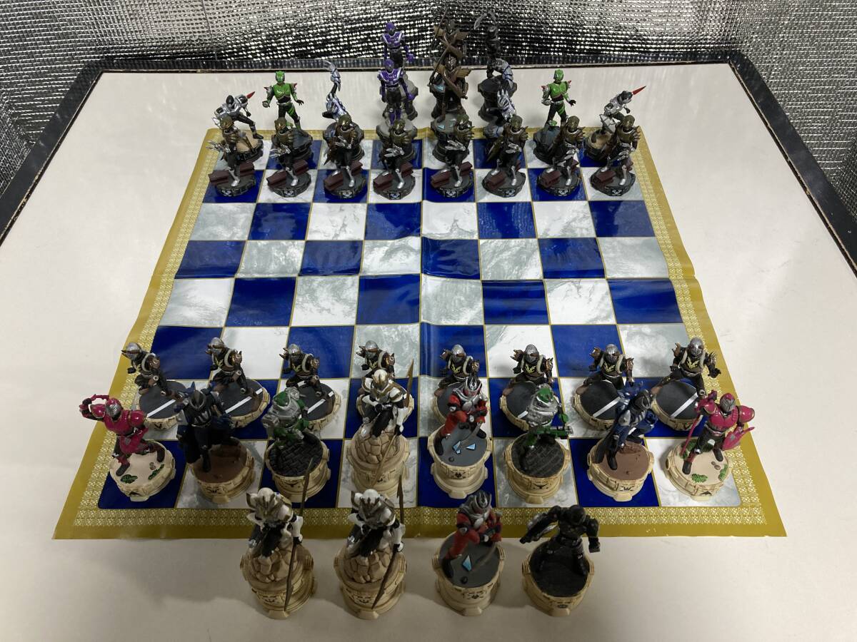 メガハウス チェスピースコレクション 仮面ライダー龍騎 フルセット 全14種 39個 ＋おまけ_画像1