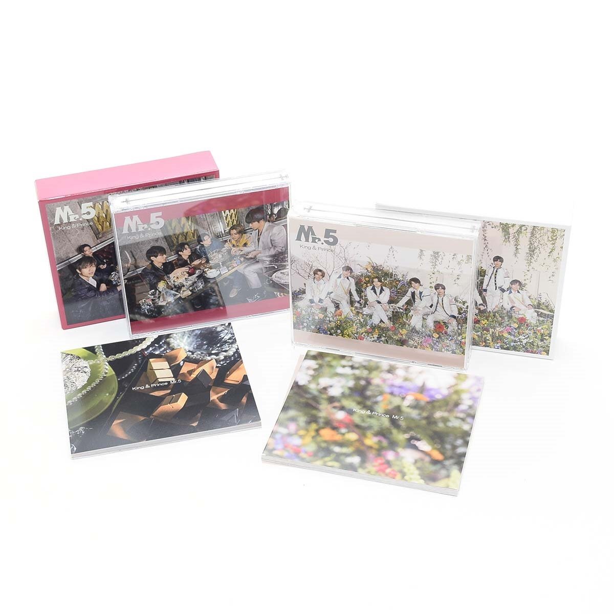 ▽514150 【美品】King&Prince CD Mr.5 初回限定盤 A B 通常盤_画像2