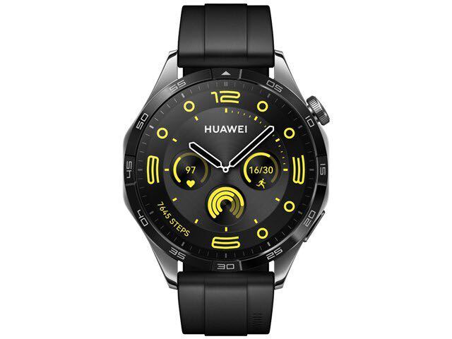 新品未開封 送料込 HUAWEI WATCH GT 4 46mm [ブラック]スマートウォッチ ウェアラブル端末 トレーニング スポーツ 心拍 血中酸素 GPS _画像4