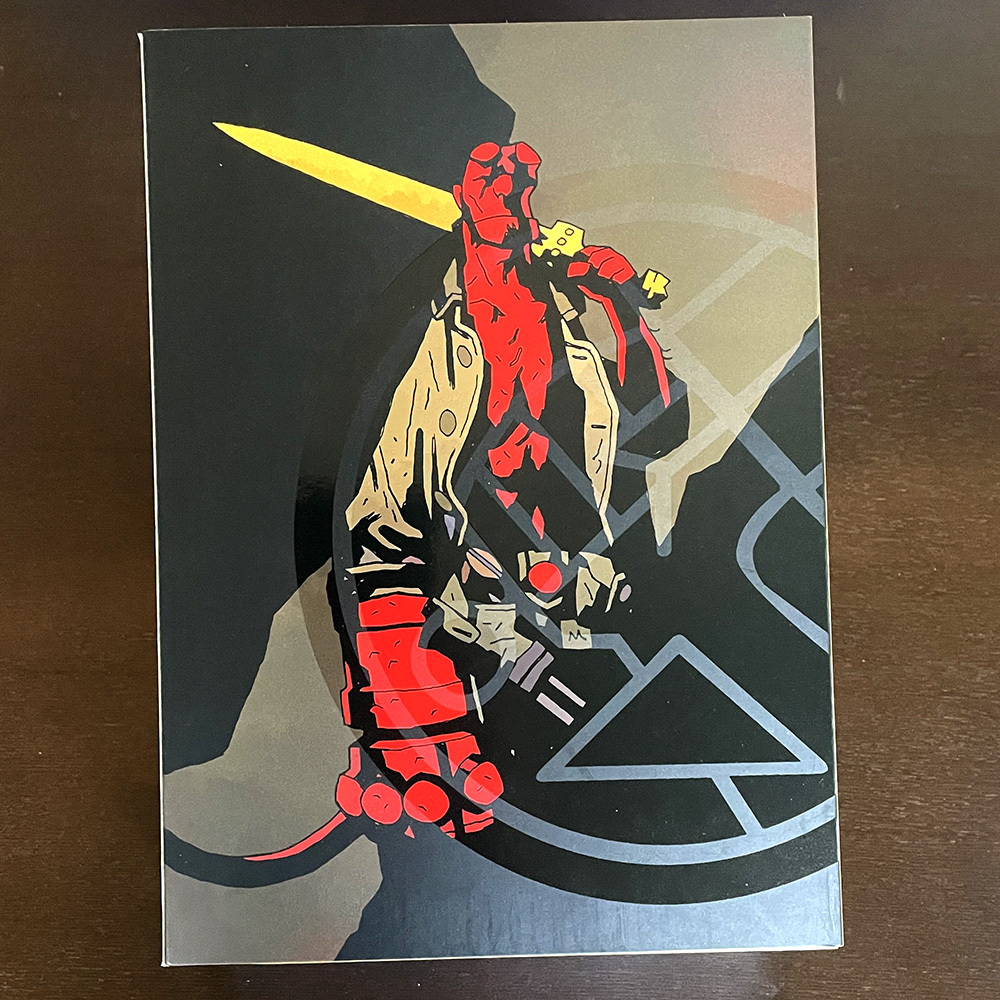 【中古美品】1/12 ヘルボーイ HELLBOY 限定特典付 千値練 1000toys マイク・ミニョーラ_画像1