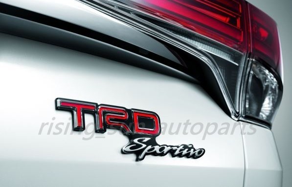 【 TRD Sportivo 】 トヨタ 純正 エンブレム 【 TRD スポルティーボ 】ルーミー　ヴェルファイア　エスティマハイブリッド　_画像5