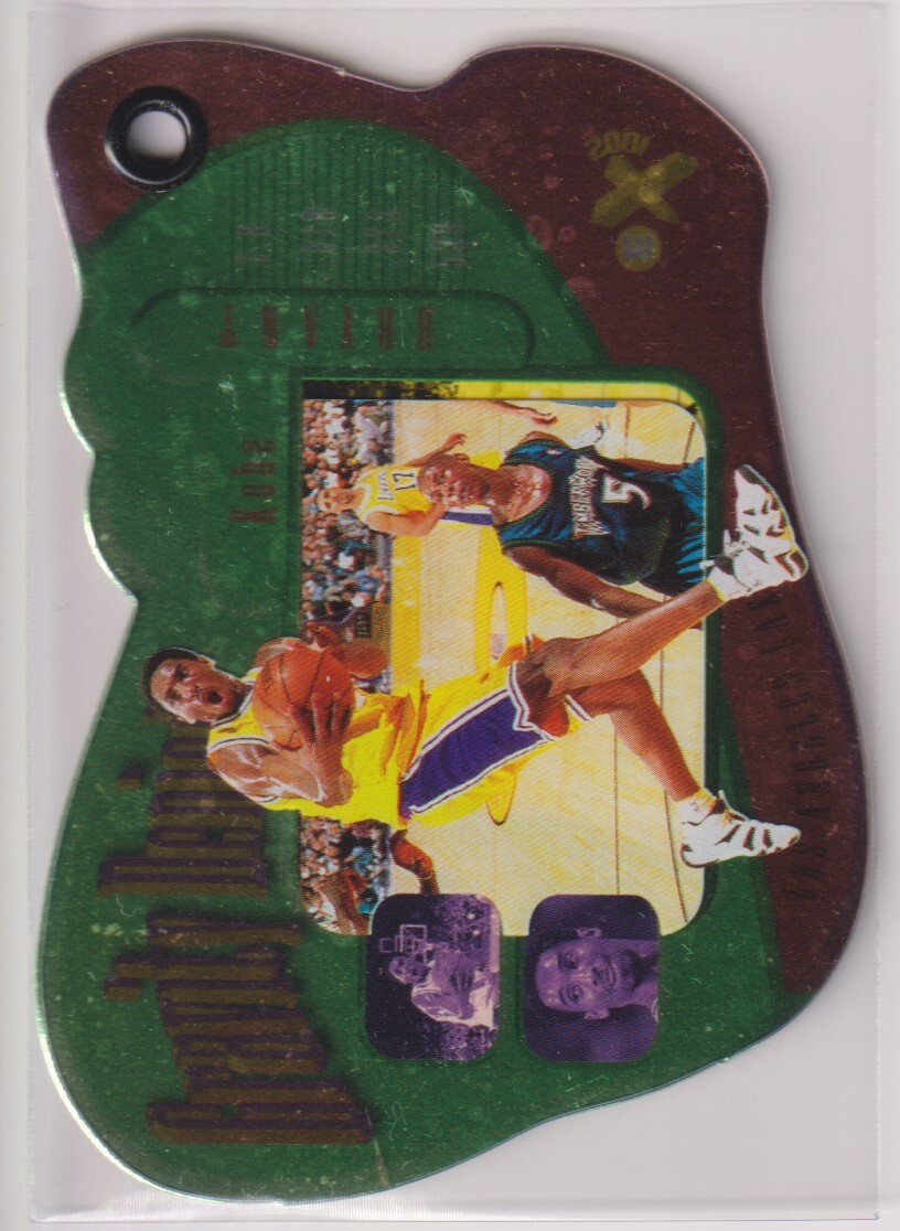 NBA KOBE BRYANT 1997-98 FLEER SkyBox E-X 2001 BASKETBALL LAKERS Gravity Denied Certified 4 of 20GD 1:24 コビー・ブライアント_画像1