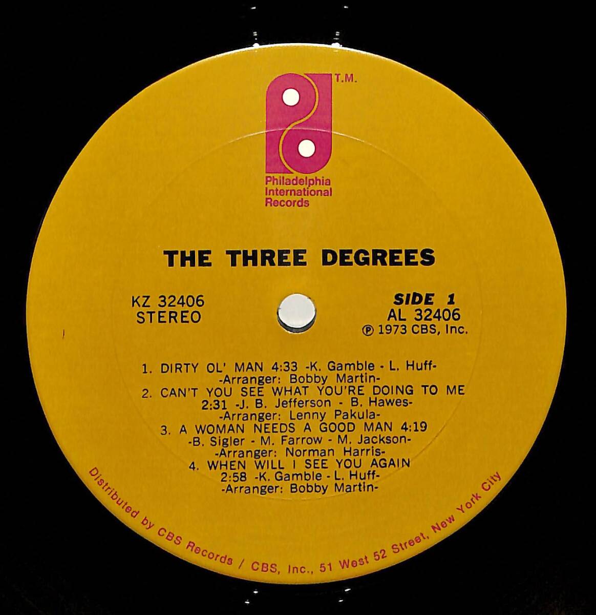 A00594133/LP/ The *s Lee * Degree z[The Three Degrees (1973 year *KZ-32406* soul *SOUL* disco *DISCO)]