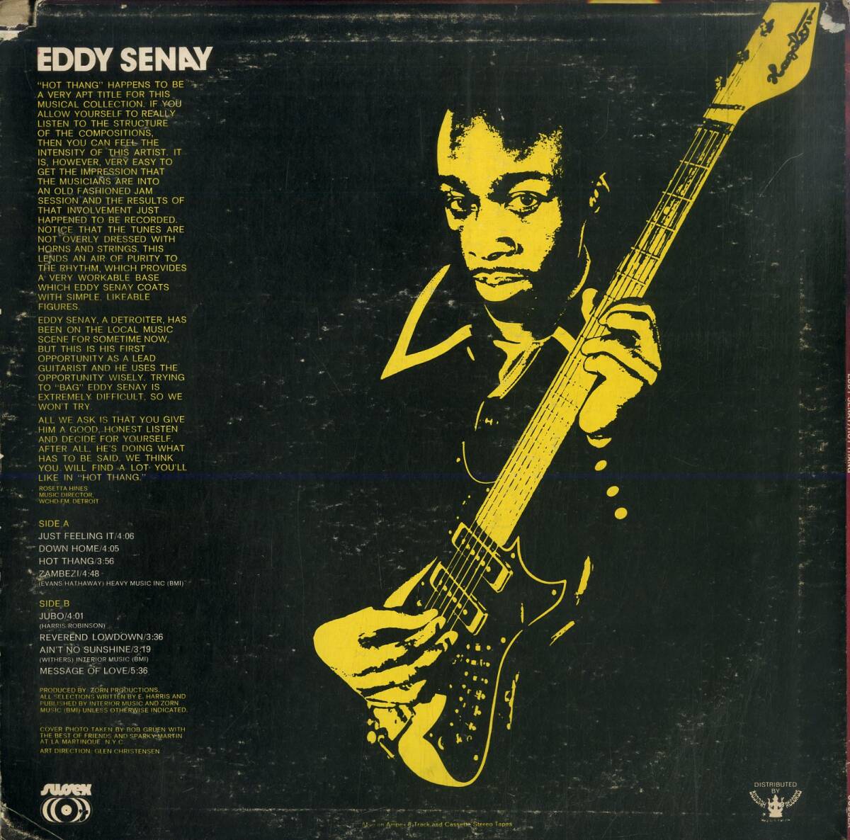 A00593783/LP/Eddy Senay「Hot Thang」の画像2