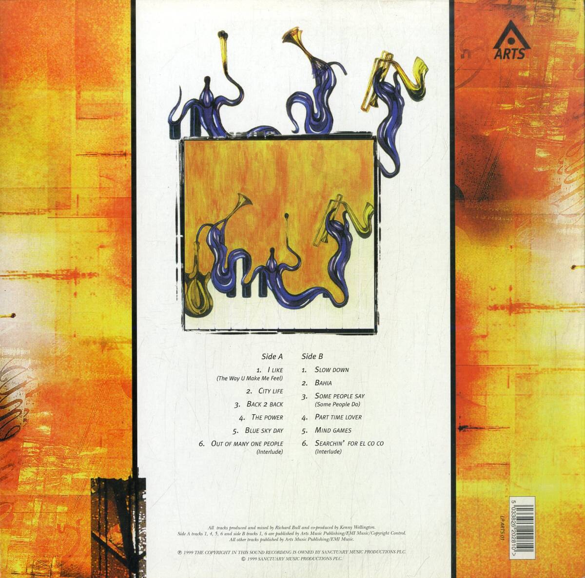 A00593818/LP/ライト・オブ・ザ・ワールド (LIGHT OF THE WORLD)「Inner Voices (1999年・LP-ARTS-01・ジャズファンク)」の画像2