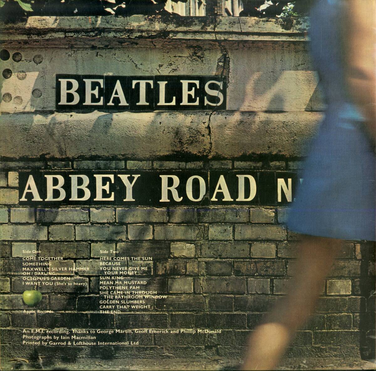 A00592857/LP/ビートルズ (THE BEATLES)「Abbey Road (PCS-7088)」_画像2