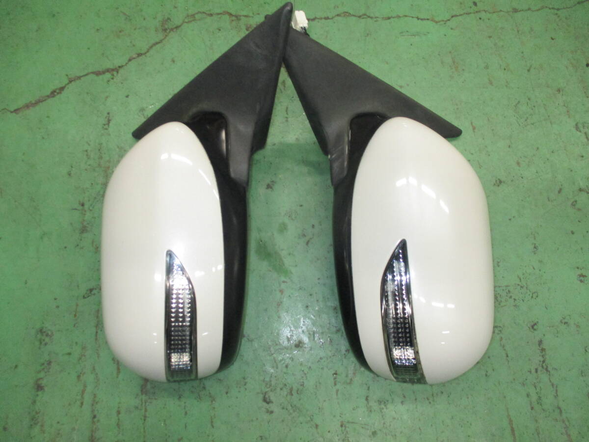  Legacy (BP5*BL5)GT Turn lamp attaching door mirror left right! pearl white 37J latter term 
