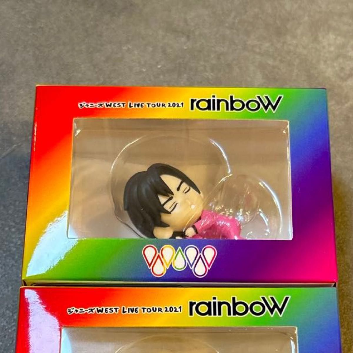 ジャニーズWEST LIVE TOUR 2021 rainboW 離しま線隊レインボー　小瀧ピンク　1点