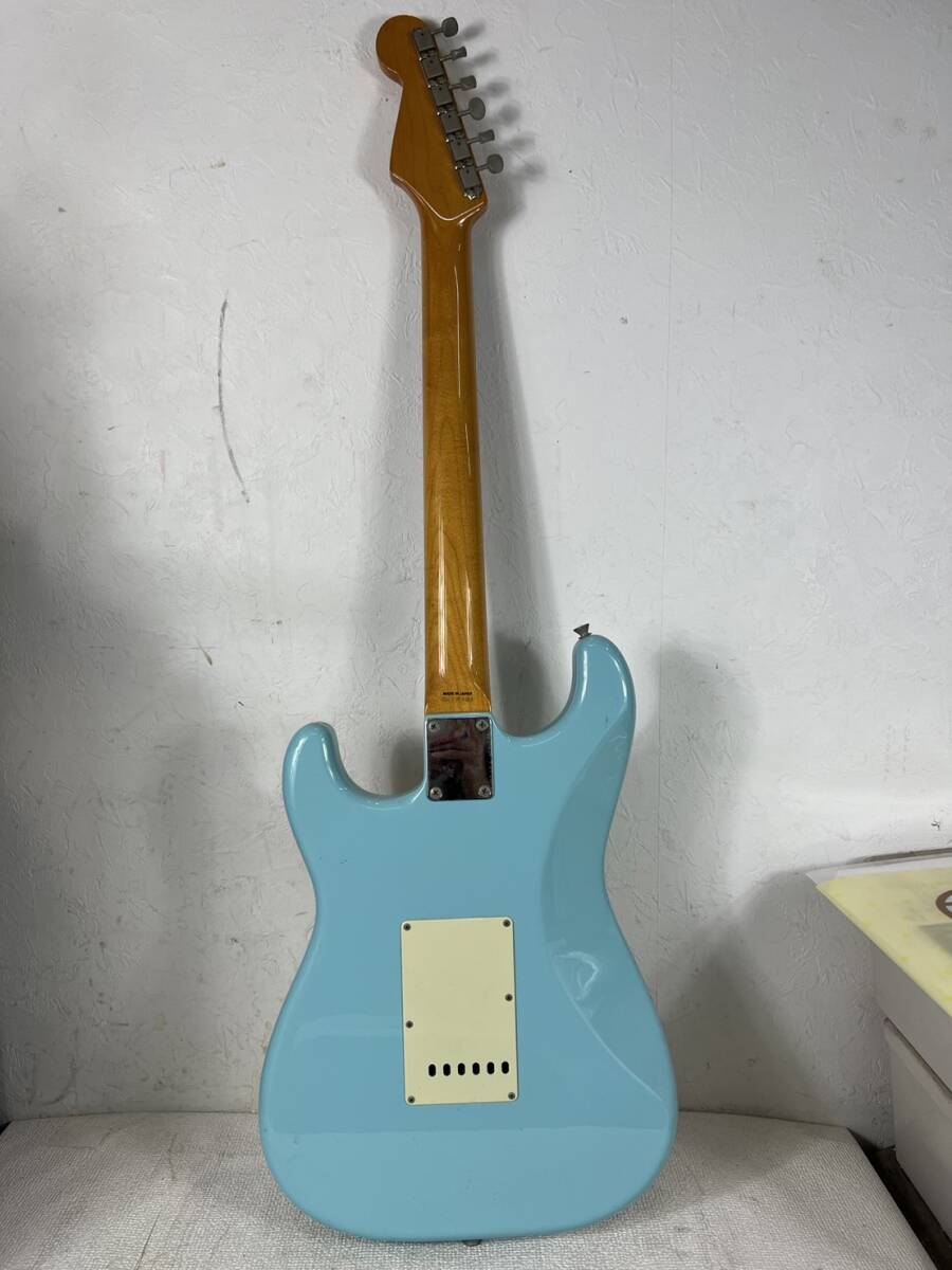 現状品★Fender フェンダー エレキギター Stratocaster ストラトキャスター ブルー系 MADE IN JAPAN T098368★20240514 180_画像5