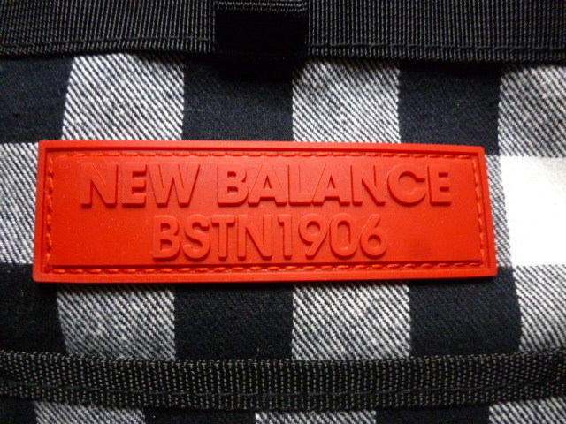新品 newbalanceGOLF/ニューバランスゴルフ バッファローチェックトートバッグ 012-8281009 010:ブラック_画像4