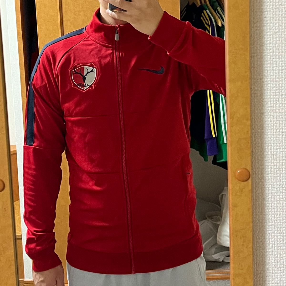 NIKE ナイキ 鹿島アントラーズ トラックジャケット ジャージ M NIKE ナイキ 鹿島アントラーズ トラックジャケット ジャージ M