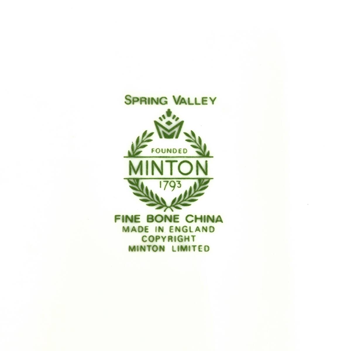 ⑰【美品 保管品☆MINTON】ミントン ハドンホール(HADDON HALL) スプリングバレー プレート 取り皿 3枚 直径約20cm◇ブランド 花柄 洋食器_画像7