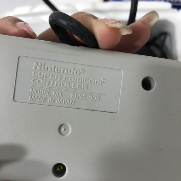 Nintendo ニンテンドー スーパーファミコン HVC-002 動作確認済 AAL0417大3922/0509_画像6