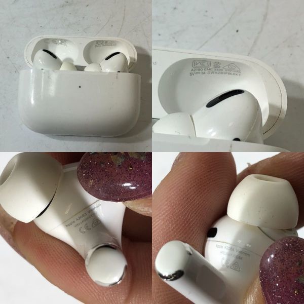 Apple AirPods/AirPods Pro エアポッズ プロ A2190/A1602/A1938 4点まとめて 通電確認済み　AAL1211小4201/0516_画像7